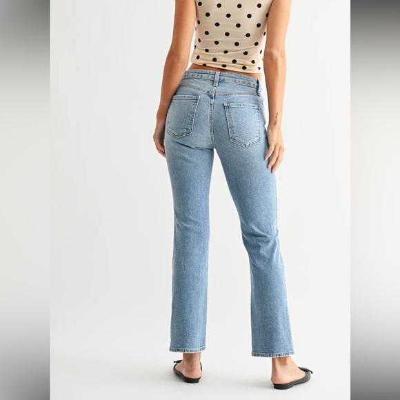 Just Black Denim slim cropped bootcut size 28 - Picture 2 of 11